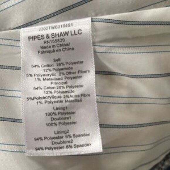 Veronica Beard Textured Blazer in Blue and White - Picture 3 of 5